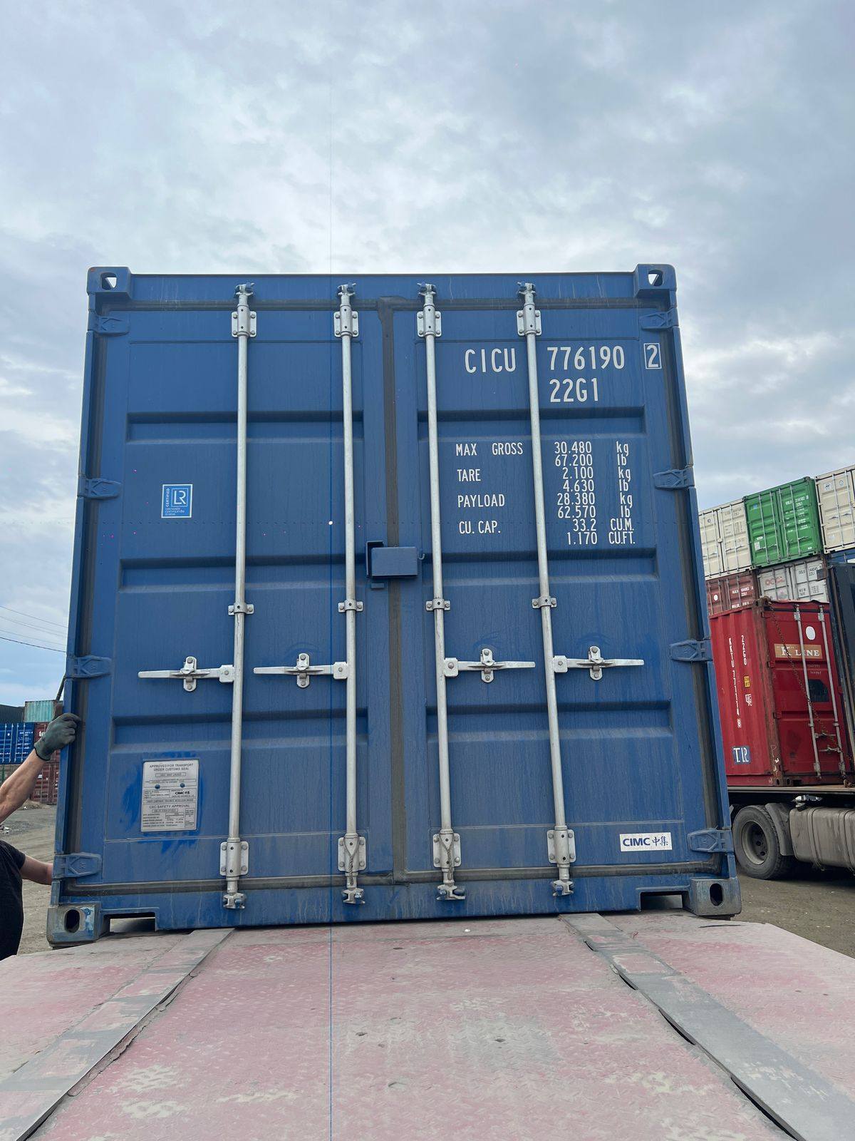 Морской контейнер CICU7761902